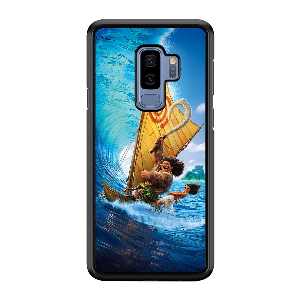 Moana Sailing on The Sea Samsung Galaxy S9 Plus Case-Plastic / Full Wrap (3D Case)-Xtracase