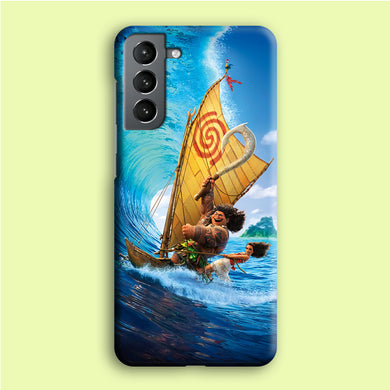Moana Sailing on The Sea Samsung Galaxy S21 Plus Case
