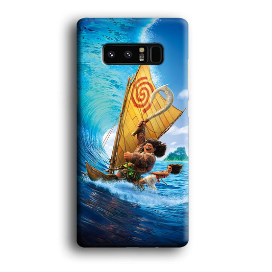 Moana Sailing on The Sea Samsung Galaxy Note 8 3D Case-Xtracase