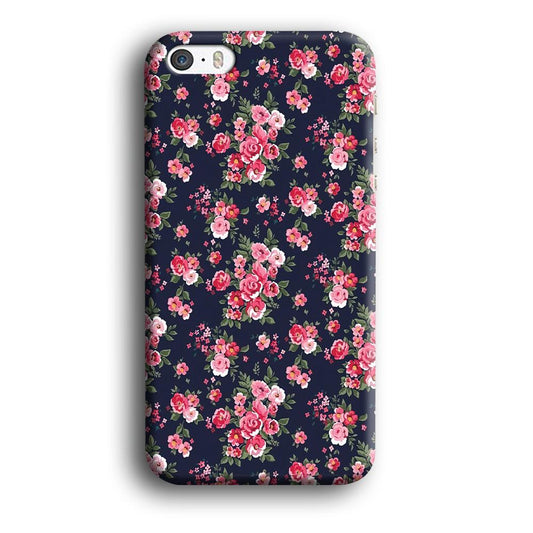 Motif Beautiful Flower 002 iPhone 5 | 5s Case-Plastic / Full Wrap (3D Case)-Xtracase