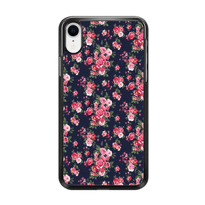 Motif Beautiful Flower 002 iPhone XR Case
