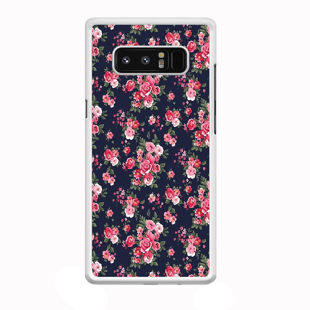 Motif Beautiful Flower 002 Samsung Galaxy Note 8 Case