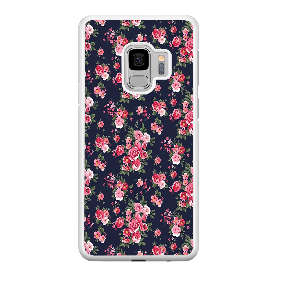 Motif Beautiful Flower 002 Samsung Galaxy S9 Case