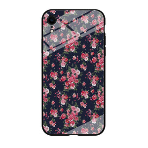 Motif Beautiful Flower 002 iPhone XR Case