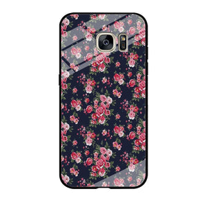 Motif Beautiful Flower 002 Samsung Galaxy S7 Case