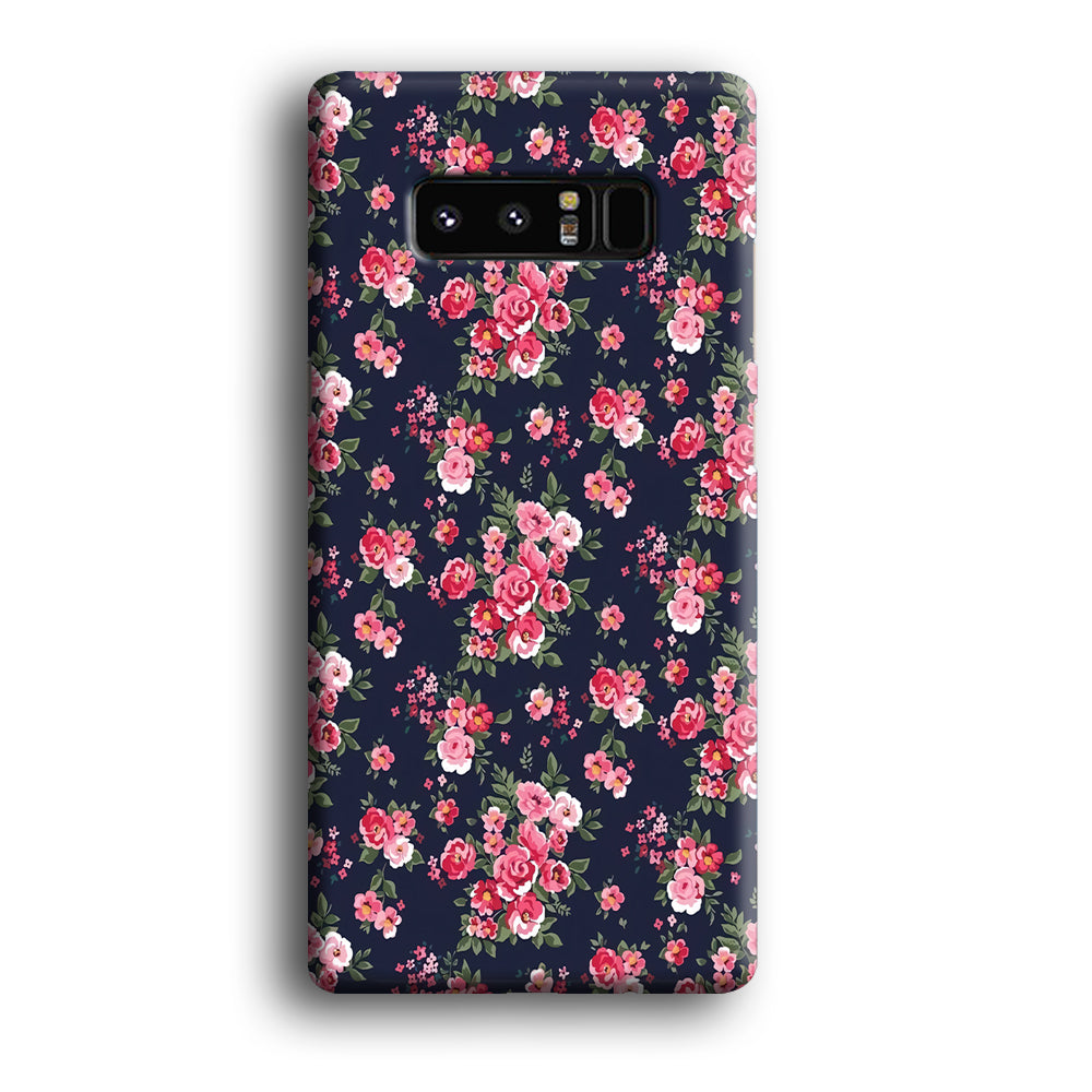 Motif Beautiful Flower 002 Samsung Galaxy Note 8 Case