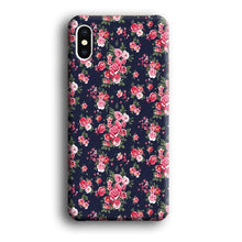 Load image into Gallery viewer, Motif Beautiful Flower 002 iPhone X Case