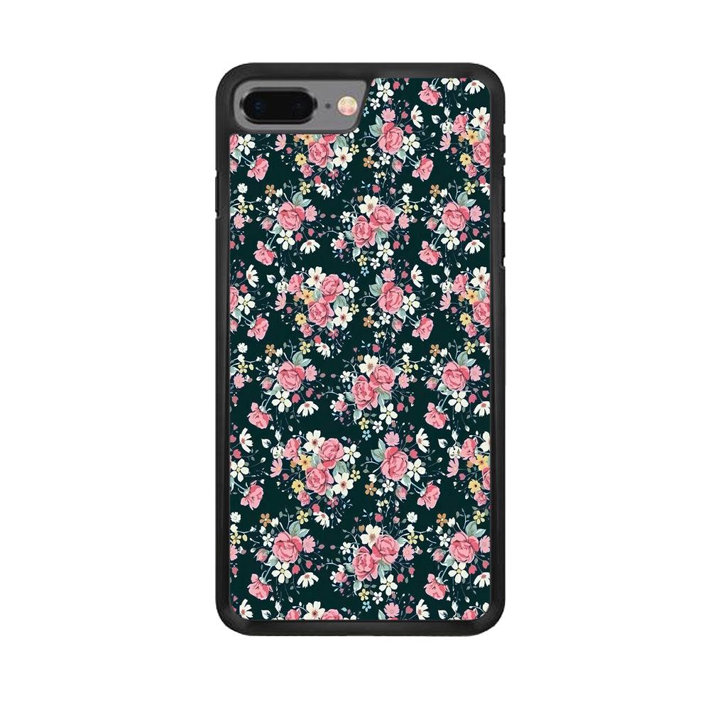 Motif Beautiful Flower 003 iPhone 8 Plus Case