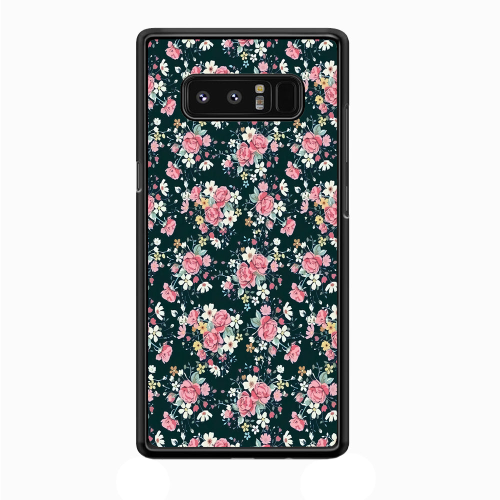Motif Beautiful Flower 003 Samsung Galaxy Note 8 Case