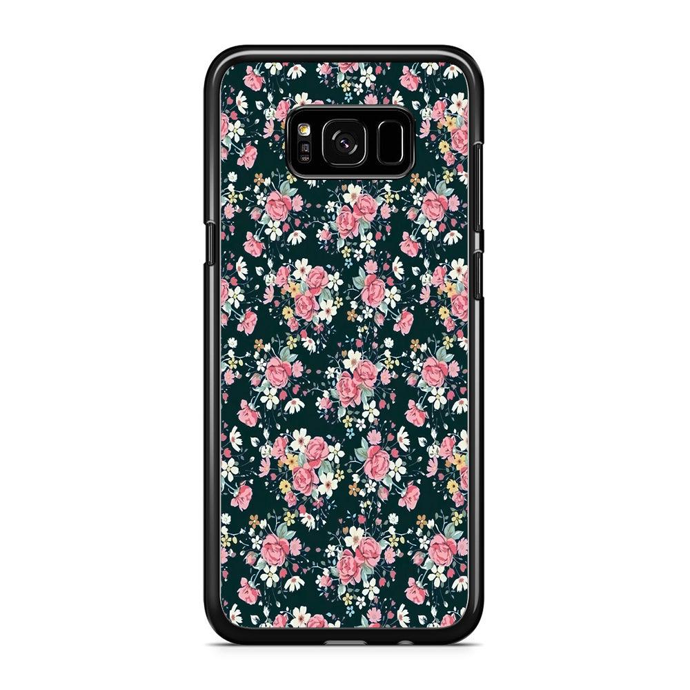 Motif Beautiful Flower 003 Samsung Galaxy S8 Case