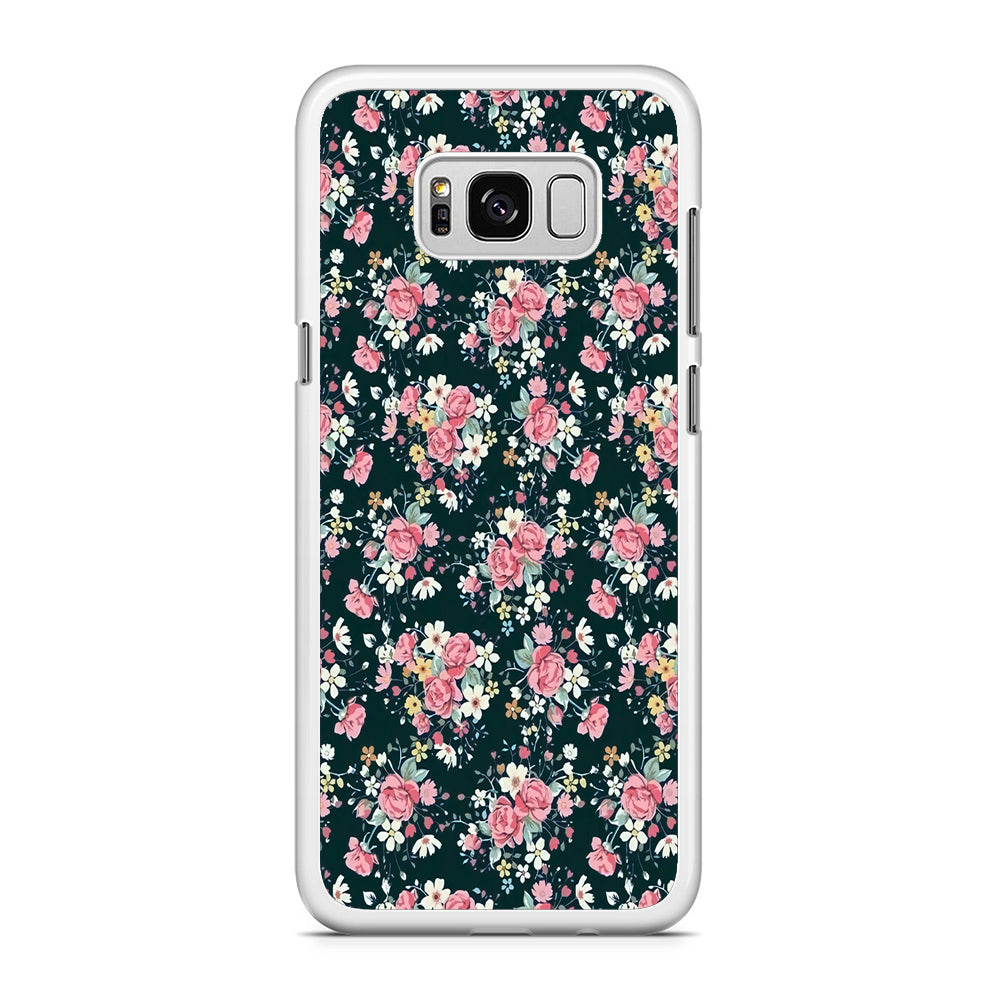 Motif Beautiful Flower 003 Samsung Galaxy S8 Plus Case