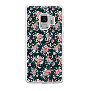 Motif Beautiful Flower 003 Samsung Galaxy S9 Case