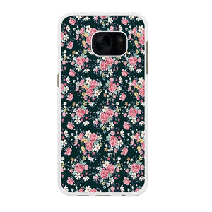 Motif Beautiful Flower 003 Samsung Galaxy S7 Edge Case