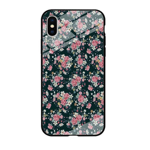 Motif Beautiful Flower 003 iPhone Xs Case