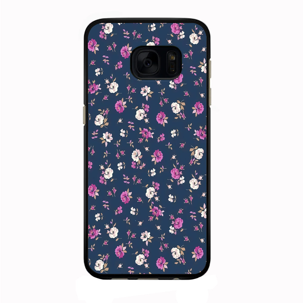 Motif Beautiful Flower 004 Samsung Galaxy S7 Edge Case