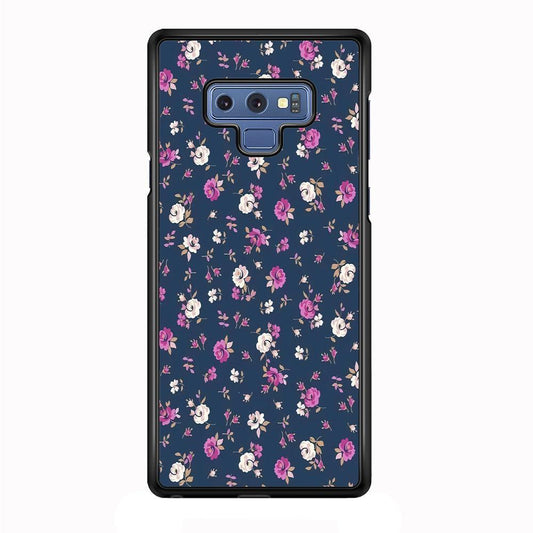 Motif Beautiful Flower 004 Samsung Galaxy Note 9 Case-Plastic / Full Wrap (3D Case)-Xtracase
