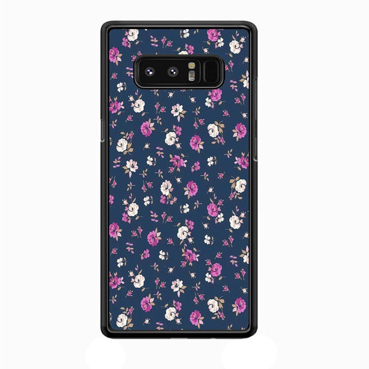 Motif Beautiful Flower 004 Samsung Galaxy Note 8 Case-Plastic / Full Wrap (3D Case)-Xtracase