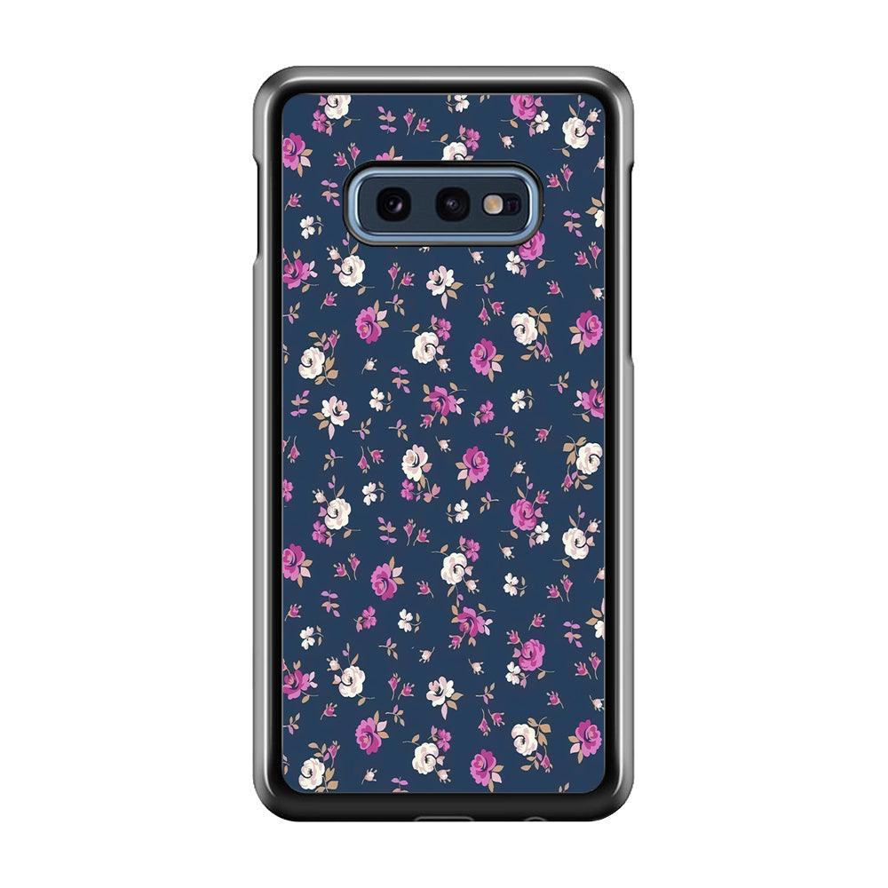 Motif Beautiful Flower 004 Samsung Galaxy S10E Case-Plastic / Full Wrap (3D Case)-Xtracase