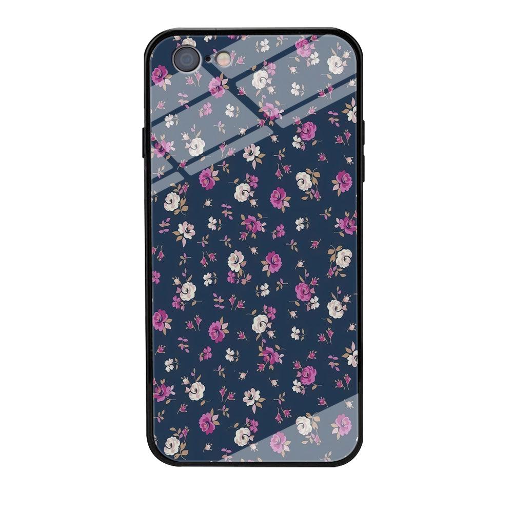 Motif Beautiful Flower 004 iPhone 6 Plus | 6s Plus Case-Tempered Glass Case-Xtracase