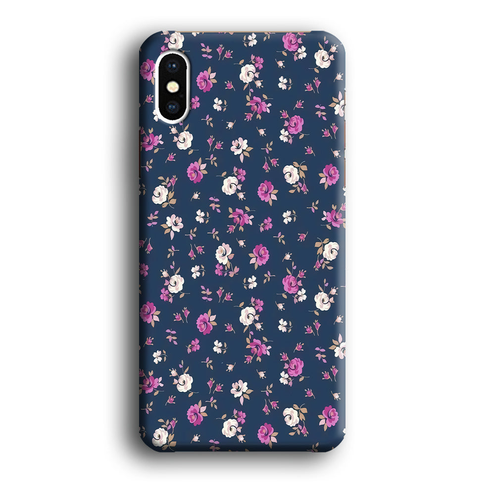 Motif Beautiful Flower 004 iPhone X Case