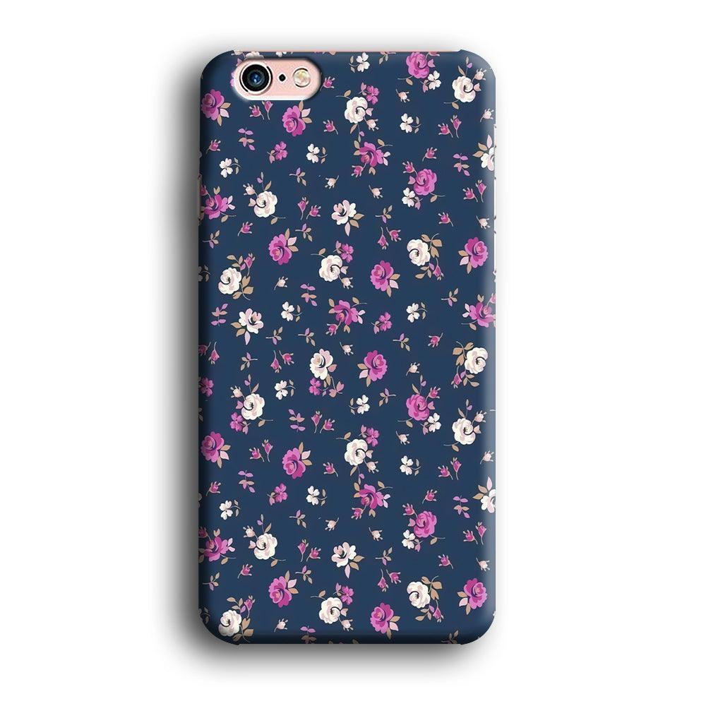 Motif Beautiful Flower 004 iPhone 6 Plus | 6s Plus Case-Plastic / Full Wrap (3D Case)-Xtracase