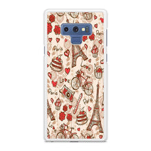 Load image into Gallery viewer, Motif Paris Love Samsung Galaxy Note 9 Case