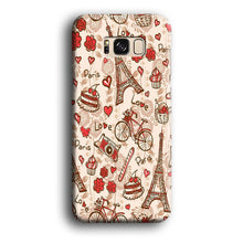 Load image into Gallery viewer, Motif Paris Love Samsung Galaxy S8 Plus Case