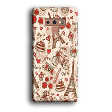 Load image into Gallery viewer, Motif Paris Love Samsung Galaxy Note 9 Case