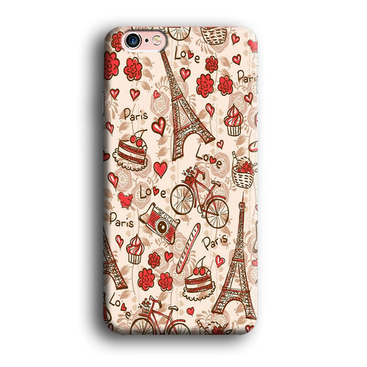Motif Paris Love iPhone 6 Plus | 6s Plus Case