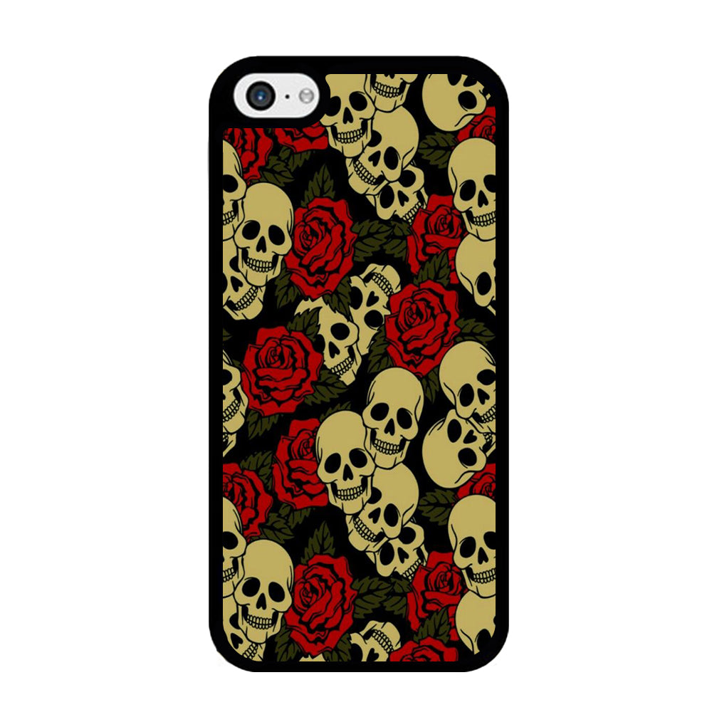 Motif Skull and Rose iPhone 5 | 5s Case
