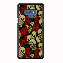 Load image into Gallery viewer, Motif Skull and Rose Samsung Galaxy Note 9 Case