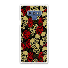 Load image into Gallery viewer, Motif Skull and Rose Samsung Galaxy Note 9 Case