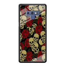 Load image into Gallery viewer, Motif Skull and Rose Samsung Galaxy Note 9 Case