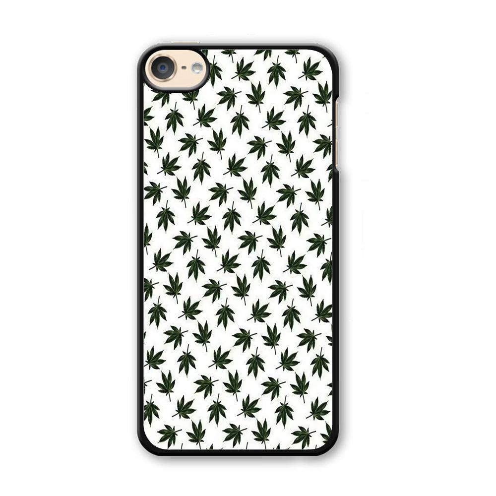 Motif Weed iPod Touch 6 Case-Plastic / Full Wrap (3D Case)-Xtracase
