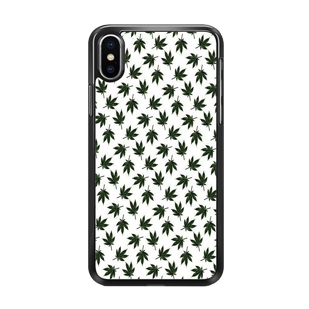 Motif Weed iPhone Xs Case