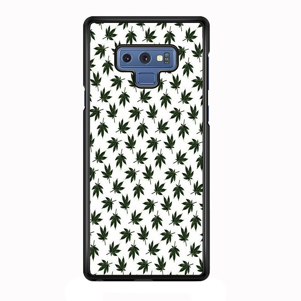 Motif Weed Samsung Galaxy Note 9 Case