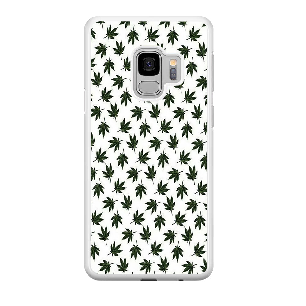 Motif Weed Samsung Galaxy S9 Case