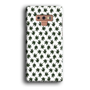 Motif Weed Samsung Galaxy Note 9 Case