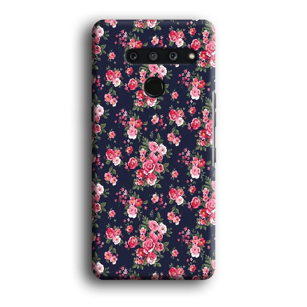 Motif Beautiful Flower 002 LG V50 3D Case-Xtracase
