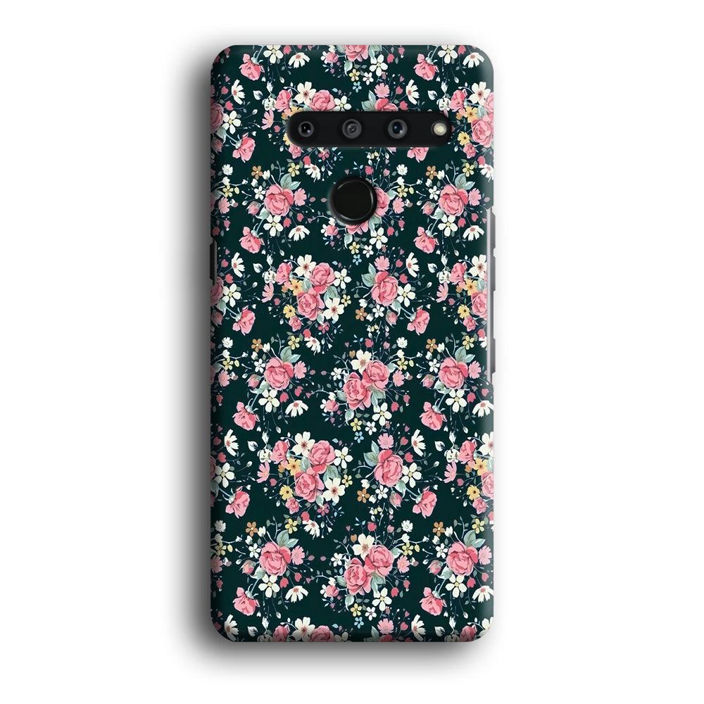 Motif Beautiful Flower 003 LG V50 3D Case-Xtracase