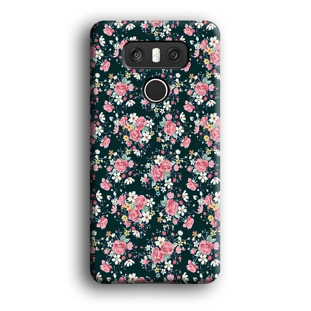 Motif Beautiful Flower 003 LG G6 3D Case-Xtracase