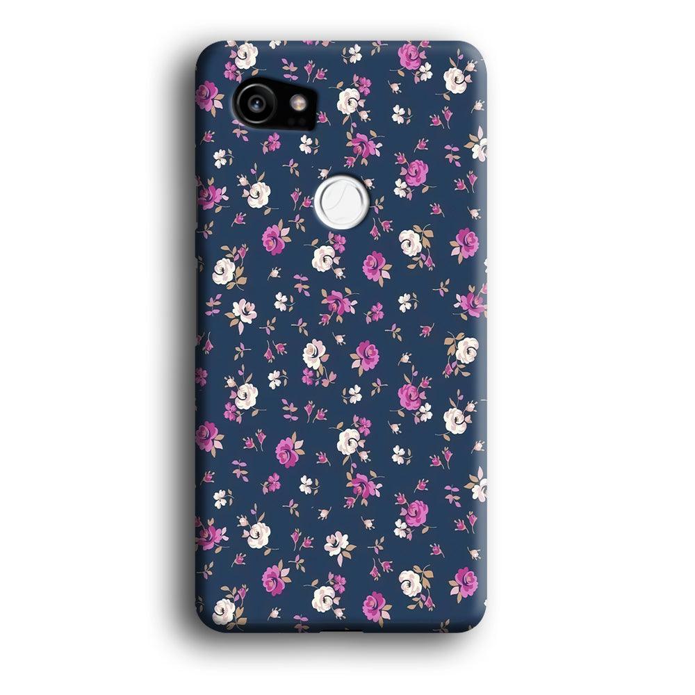 Motif Beautiful Flower 004 Google Pixel 2 XL 3D Case-Xtracase