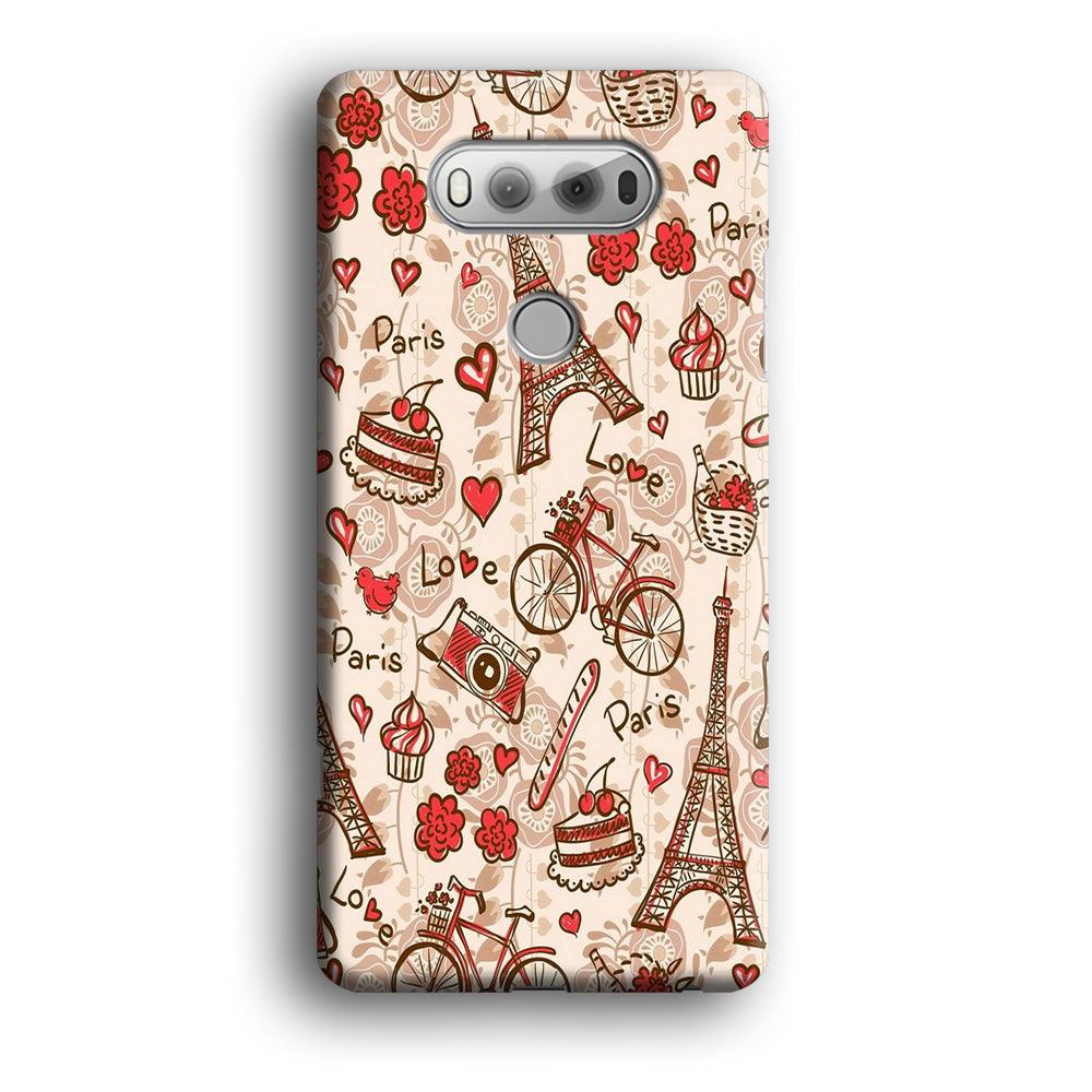 Motif Paris Love LG V20 3D Case-Xtracase