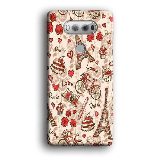 Motif Paris Love LG V20 3D Case-Xtracase