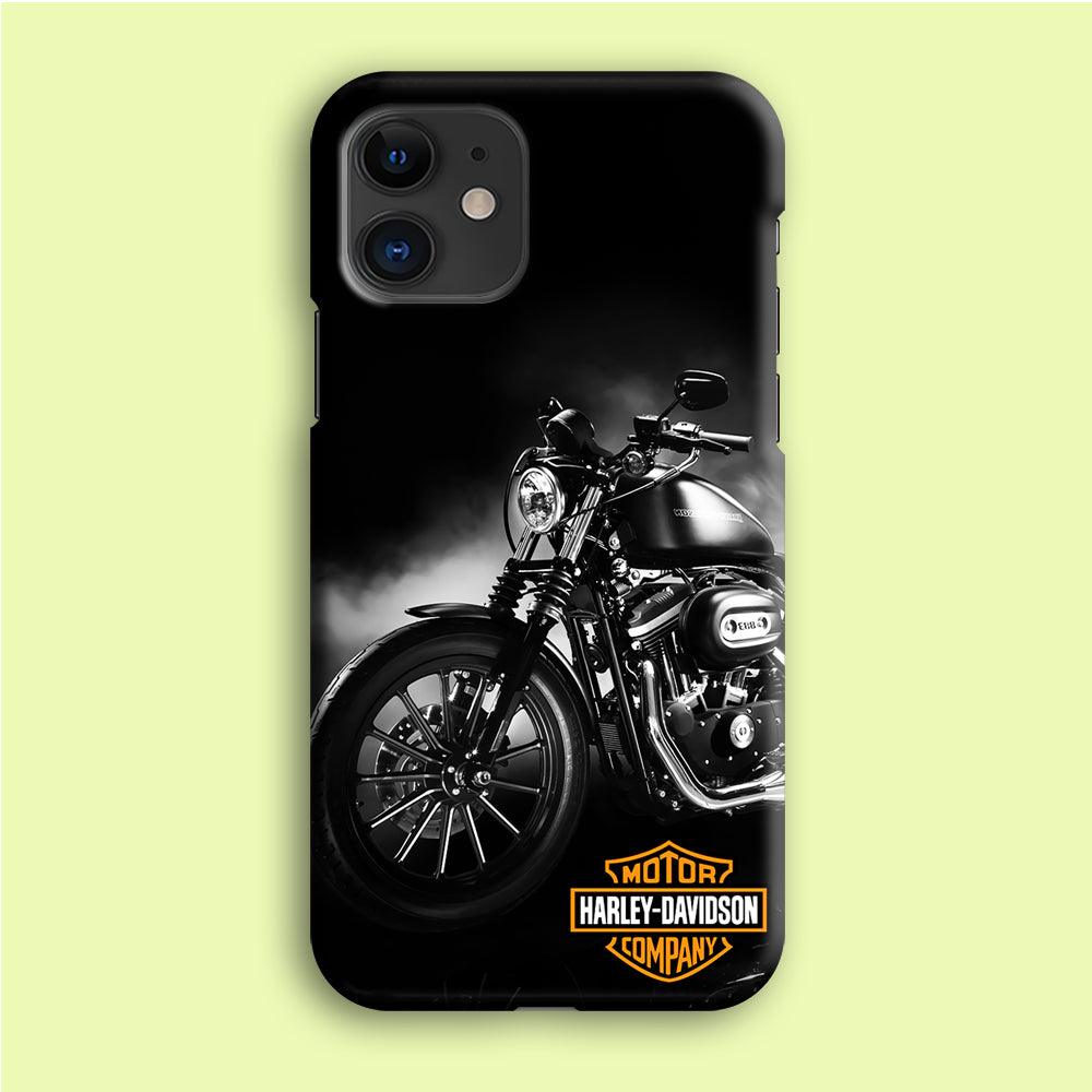 Motor Harley Davidson iPhone 12 Case-Plastic / Full Wrap (3D Case)-Xtracase