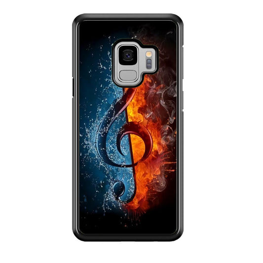 Music Art Colorfull 002 Samsung Galaxy S9 Case-Plastic / Full Wrap (3D Case)-Xtracase