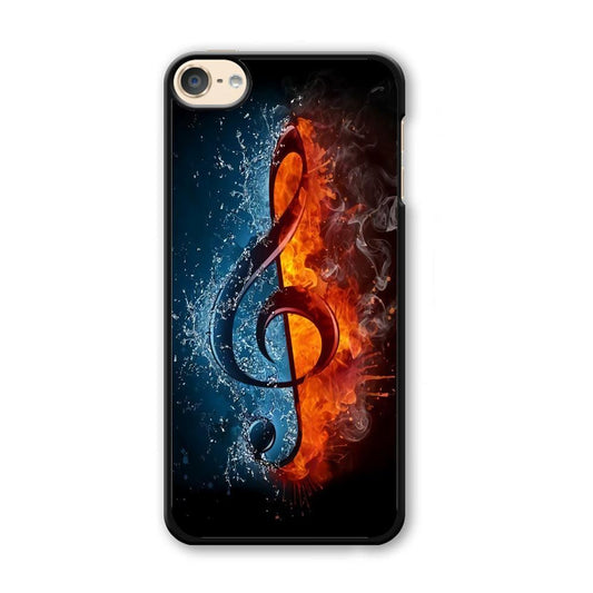 Music Art Colorfull 002 iPod Touch 6 Case-Plastic / Full Wrap (3D Case)-Xtracase