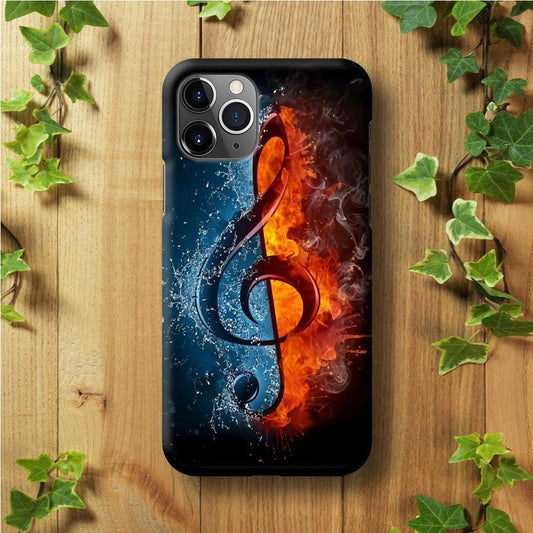 Music Art Colorfull 002 iPhone 11 Pro Case-Plastic / Full Wrap (3D Case)-Xtracase