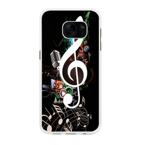 Music Art Colorfull 005 Samsung Galaxy S7 Edge Case