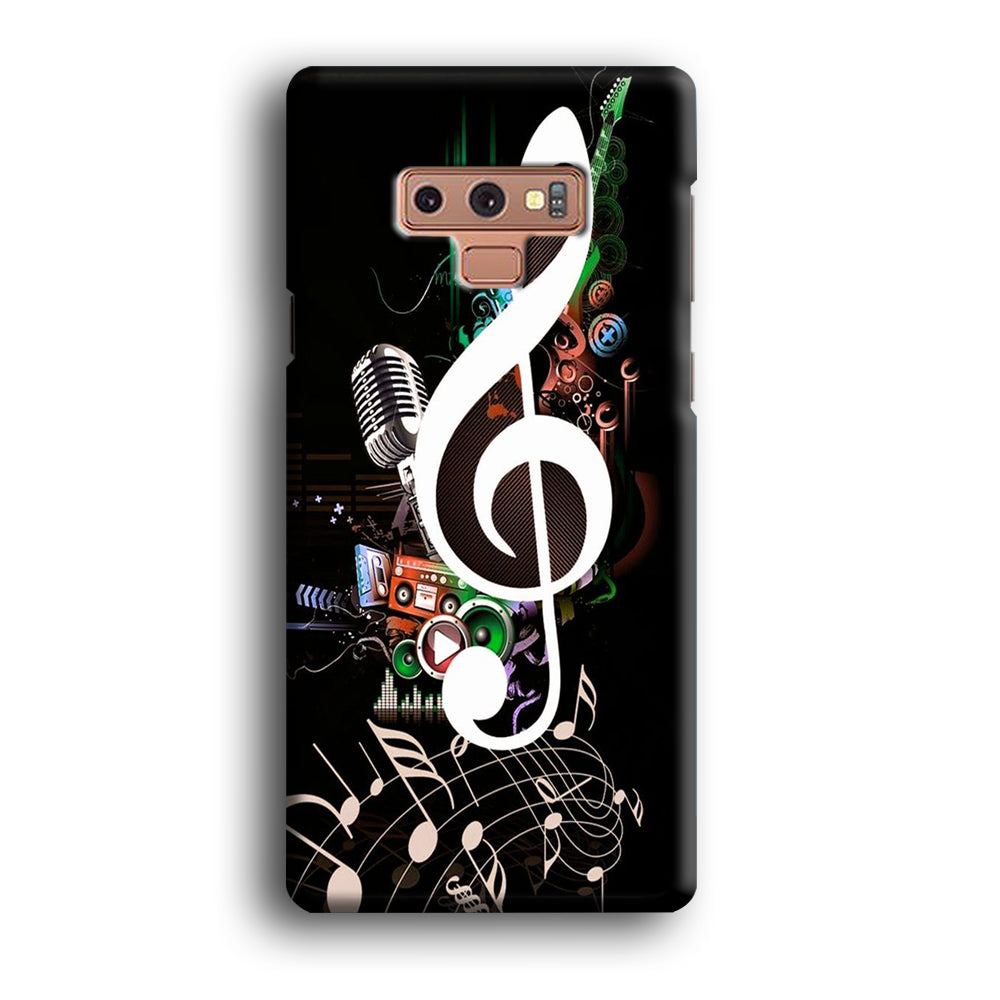 Music Art Colorfull 005 Samsung Galaxy Note 9 Case